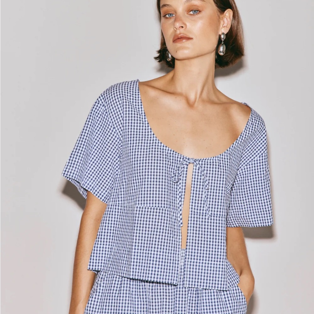 VRG Girl the sea & I smock top